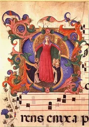 Missel 515 f.169r Madonna Misericordia, 1448-49